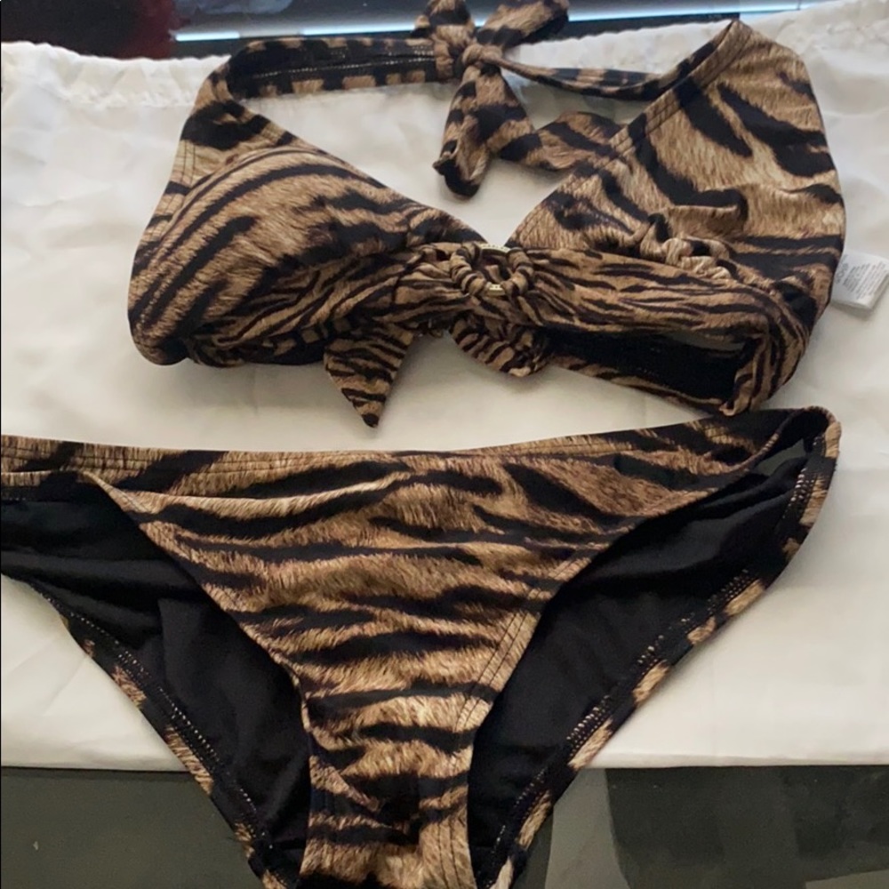 NBW Michael Kors animal print bikini